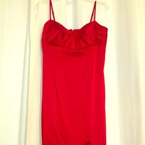 Super Hot and Sexy 🔥 Red Calvin Kline Satin Dress